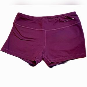 IAB 3-Inch No-Ride Windsor Wine Workout Shorts - Size 8 Medium